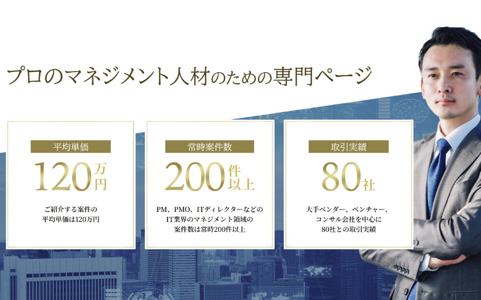 プロのマネジメント人材のための専門ページ
